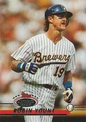 1993 Stadium Club Base Set Robin Yount #173 card