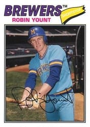 2018 Topps Archives Base Set Robin Yount #113 card