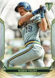 2019 Topps Triple Threads Base Set Robin Yount #30 card