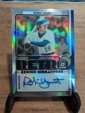 2021 Donruss Optic Retro Signature Series Robin Yount #RET-RY card