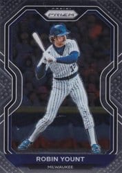 2021 Panini Prizm Base Set Robin Yount #156 card