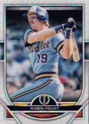 2021 Topps Tribute Base Set Robin Yount #63 card