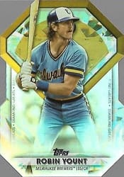 2022 Topps Diamond Greats Die-Cuts Robin Yount #DGDC-37 card