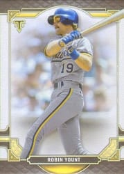 2022 Topps Triple Threads Base Set Robin Yount #51 card