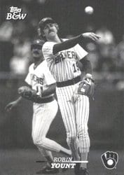 2024 Topps Black & White Base Set Robin Yount #13 card