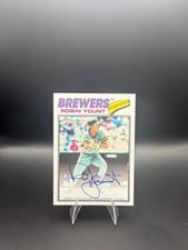 2026 Topps Heritage Real One Autographs Robin Yount #ROA-RY card