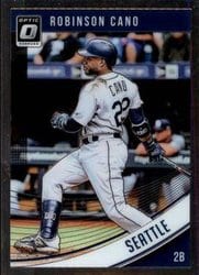 2018 Donruss Optic Base Set Robinson Cano #137 card