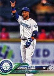 2018 Topps Base Set Robinson Cano #240 card