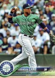 2018 Topps Base Set Robinson Cano #240 card
