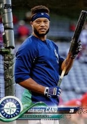 2018 Topps Base Set Robinson Cano #240 card