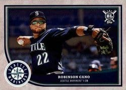 2018 Topps Big League Base Set Robinson Cano #62 card