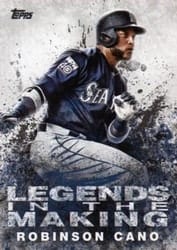 2018 Topps Legends in the Making (Series One) Robinson Cano #LTM-RC card