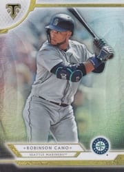 2018 Topps Triple Threads Base Set Robinson Cano #26 card