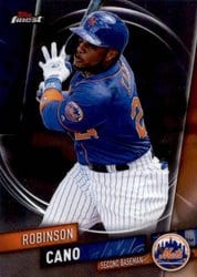 2019 Finest Base Set Robinson Cano #34 card