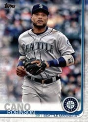 2019 Topps Base Set Robinson Cano #313 card