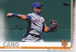 2019 Topps Update Base Set Robinson Cano #US107 card