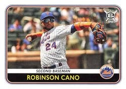 2020 Topps Big League Base Set Robinson Cano #95 card