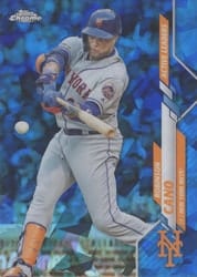 2020 Topps Chrome Update Sapphire Edition Base Set Robinson Cano #U-147 card
