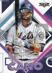 2020 Topps Fire Base Set Robinson Cano #119 card