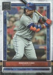 2020 Topps Museum Collection Base Set Robinson Cano #5 card