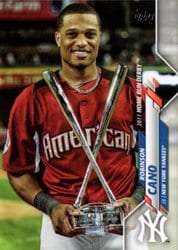 2020 Topps Update Base Set Robinson Cano #U-36 card