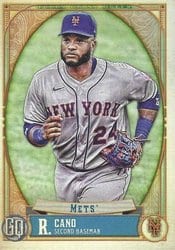 2021 Topps Gypsy Queen Base Set Robinson Cano #109 card