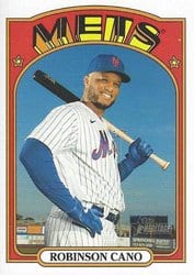 2021 Topps Heritage Base Set Robinson Cano #426 card