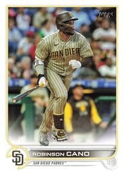 2022 Topps Update Base Set Robinson Cano #US158 card