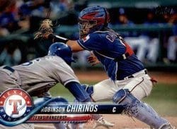 2018 Topps Update Base Set Robinson Chirinos #US220 card