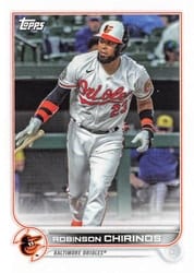 2022 Topps Mini Base Set Robinson Chirinos #US215 card