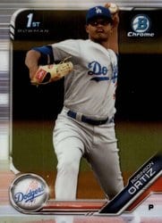 2019 Bowman Chrome Prospects Robinson Ortiz #BCP-153 card