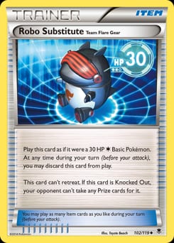 Phantom Forces Robo Substitute Team Flare Gear #102 card