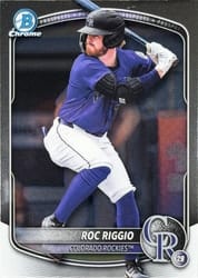 2025 Bowman Draft Chrome Roc Riggio #BDC-19 card