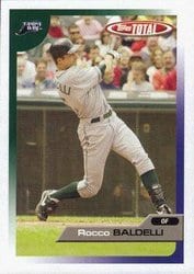 2005 Topps Total Base Set Rocco Baldelli #445 card