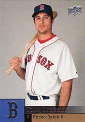 2009 Upper Deck Base Set Rocco Baldelli #987 card