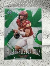2025 Bowman University Chrome College Rule Playbook Rocco Becht #CRP-9 card