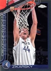 2025-26 Topps Chrome Base Set Rocco Zikarsky #296 card