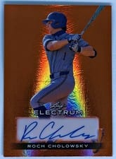 2024 Leaf Electrum Baseball Base Autograph Roch Cholowsky #BA-RC1 card