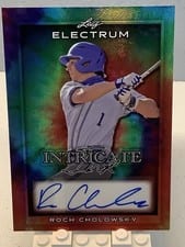 2024 Leaf Electrum Baseball Intricate Ink Roch Cholowsky #IIN-RC1 card