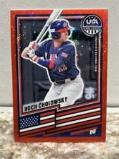2026 Panini Stars and Stripes Prizm USA Roch Cholowsky #81 card