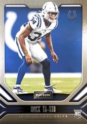 2019 Panini Playbook Base Set Rock Ya-Sin #171 card