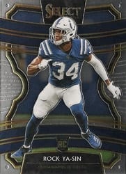 2019 Panini Select Base Set Rock Ya-Sin #85 card