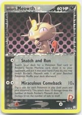 2004 Team Rocket Returns Rocket's Meowth #46 card