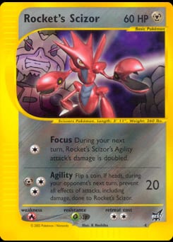 Best of Game Rocket's Scizor #4 card