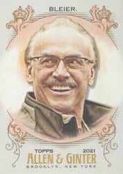 2021 Topps Allen & Ginter Base Set Rocky Bleier #201 card