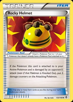 Boundaries Crossed Rocky Helmet #133 card