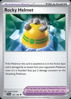 Scarlet & Violet Rocky Helmet #193 card