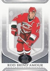 2020-21 SP Signature Edition Legends Base Set Rod Brind`Amour #107 card