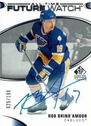 2020-21 SP Signature Edition Legends Base Set Rod Brind`Amour #352 card