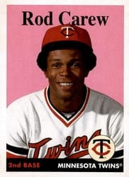 2019 Topps Archives Base Set Rod Carew #66 card